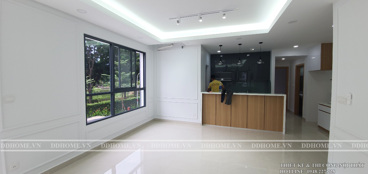 Thi công thực tế căn hộ 3 PN - Emerald Celadon Tân Phú 6